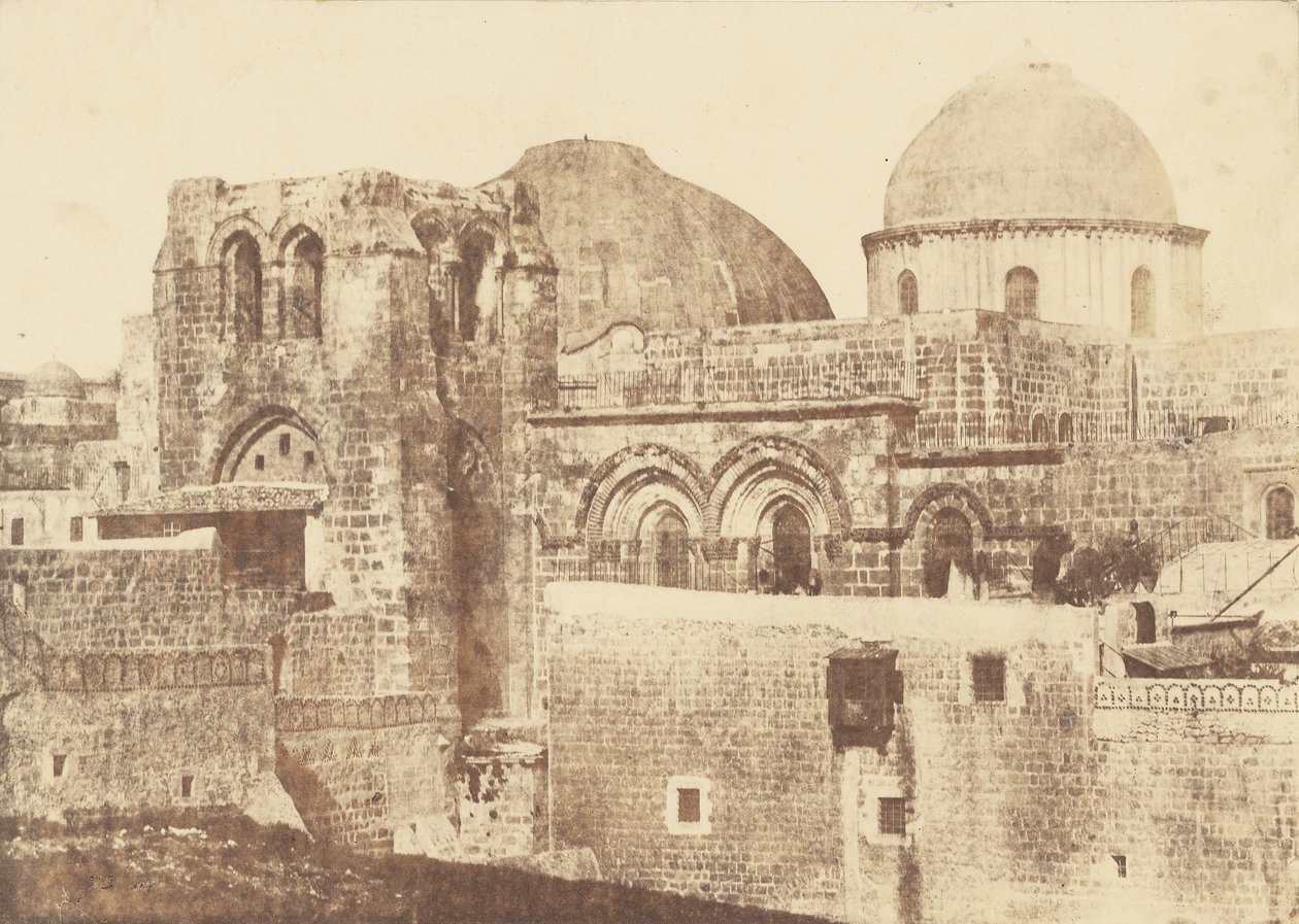 Jerusalem. Heiliges Grab. Gesamtansicht 2 von Auguste Salzmann