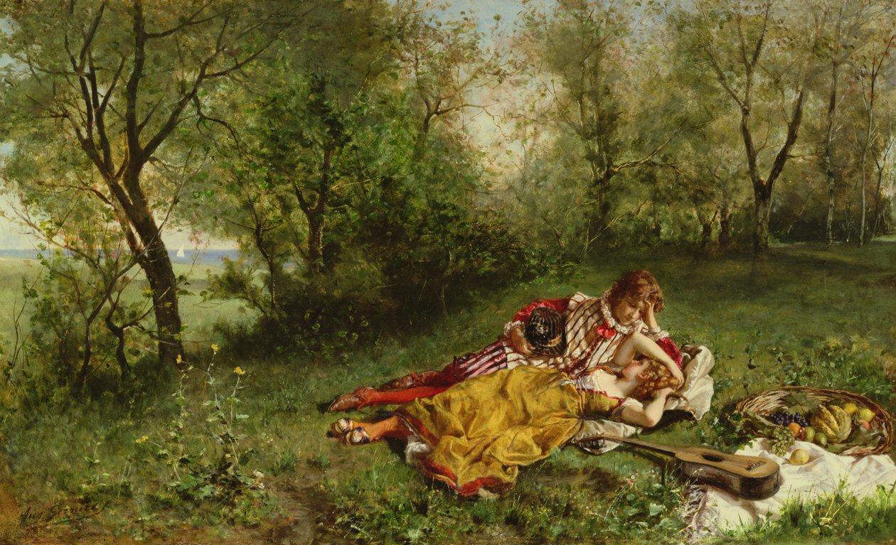 Das Picknick von Auguste Serrure