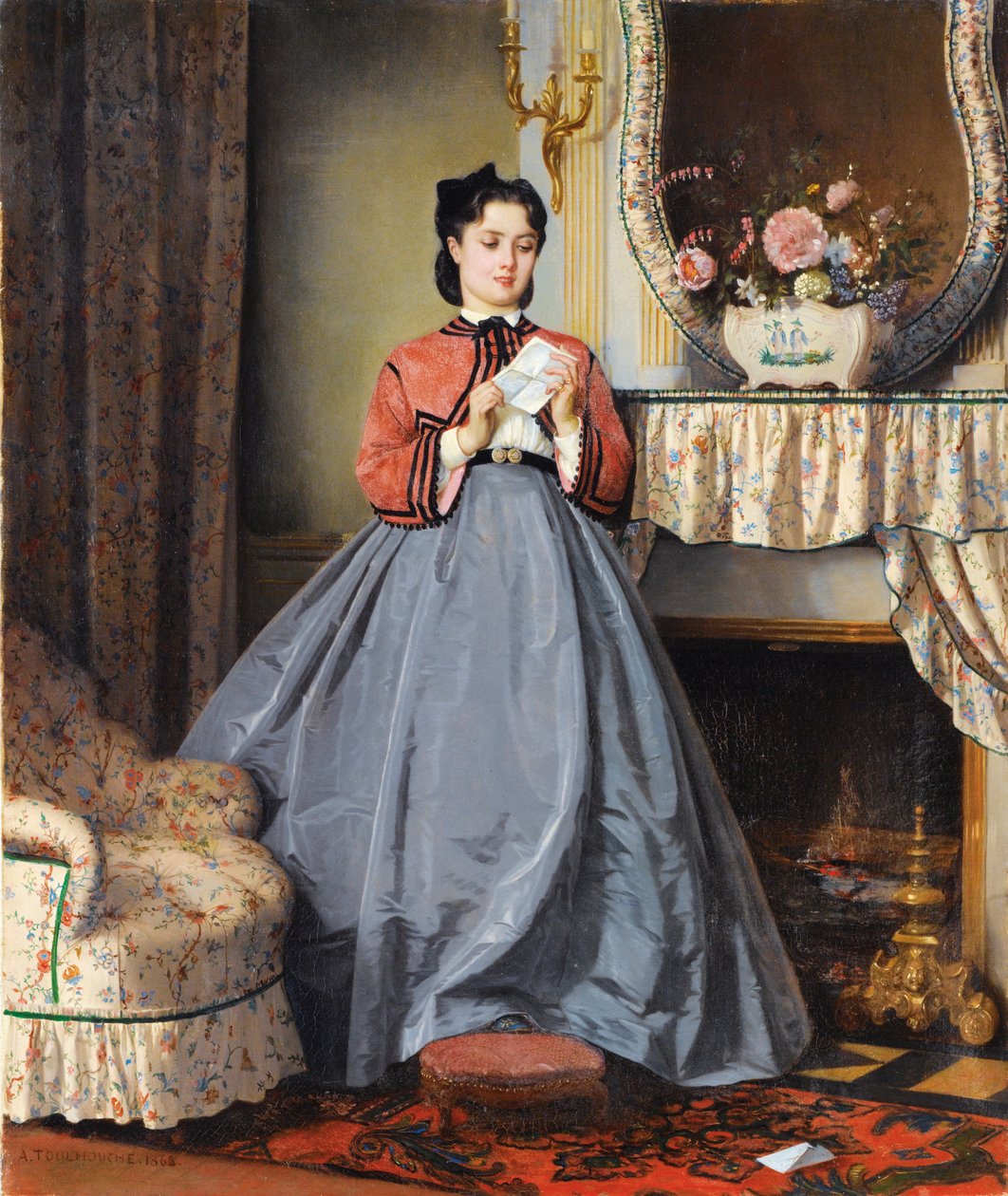 Der Liebesbrief von Auguste Toulmouche