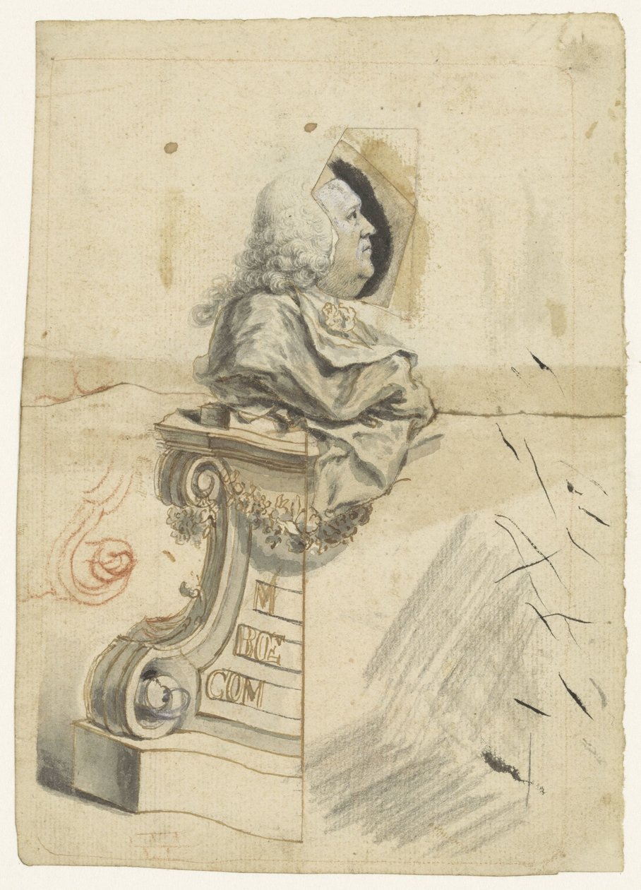 Porträt von Gerard van Swieten von Augustin Cipps