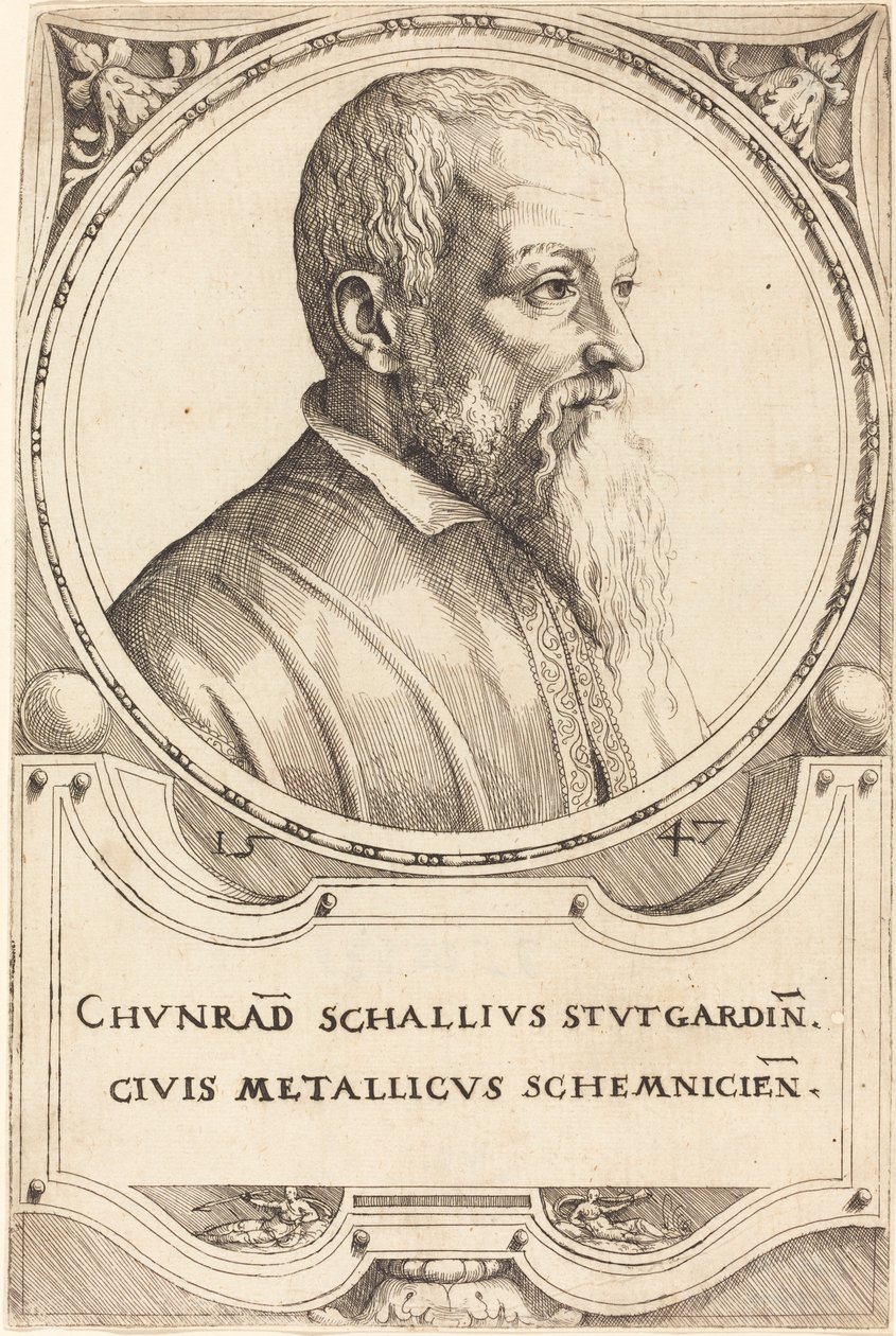 Conrad Schall von Augustin Hirschvogel
