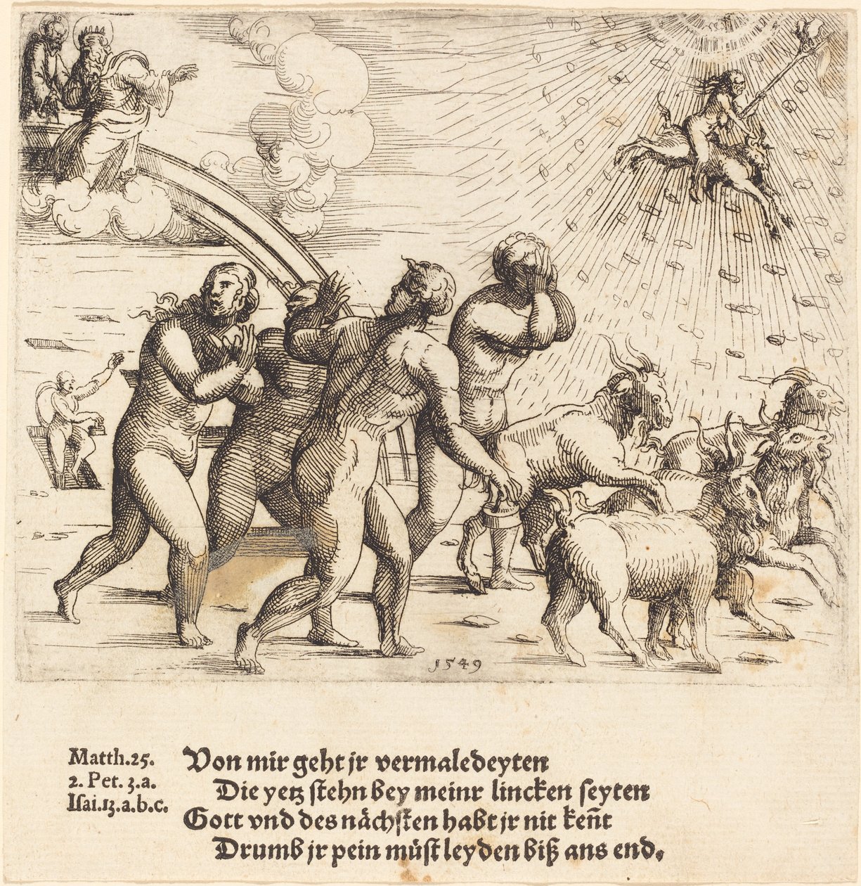 Das Jüngste Gericht von Augustin Hirschvogel