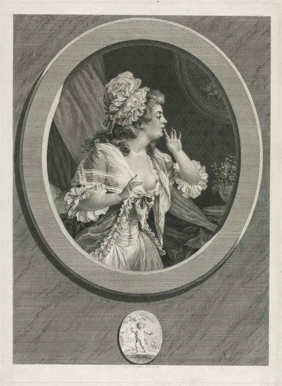 Sei wenigstens diskret von Augustin de Saint Aubin