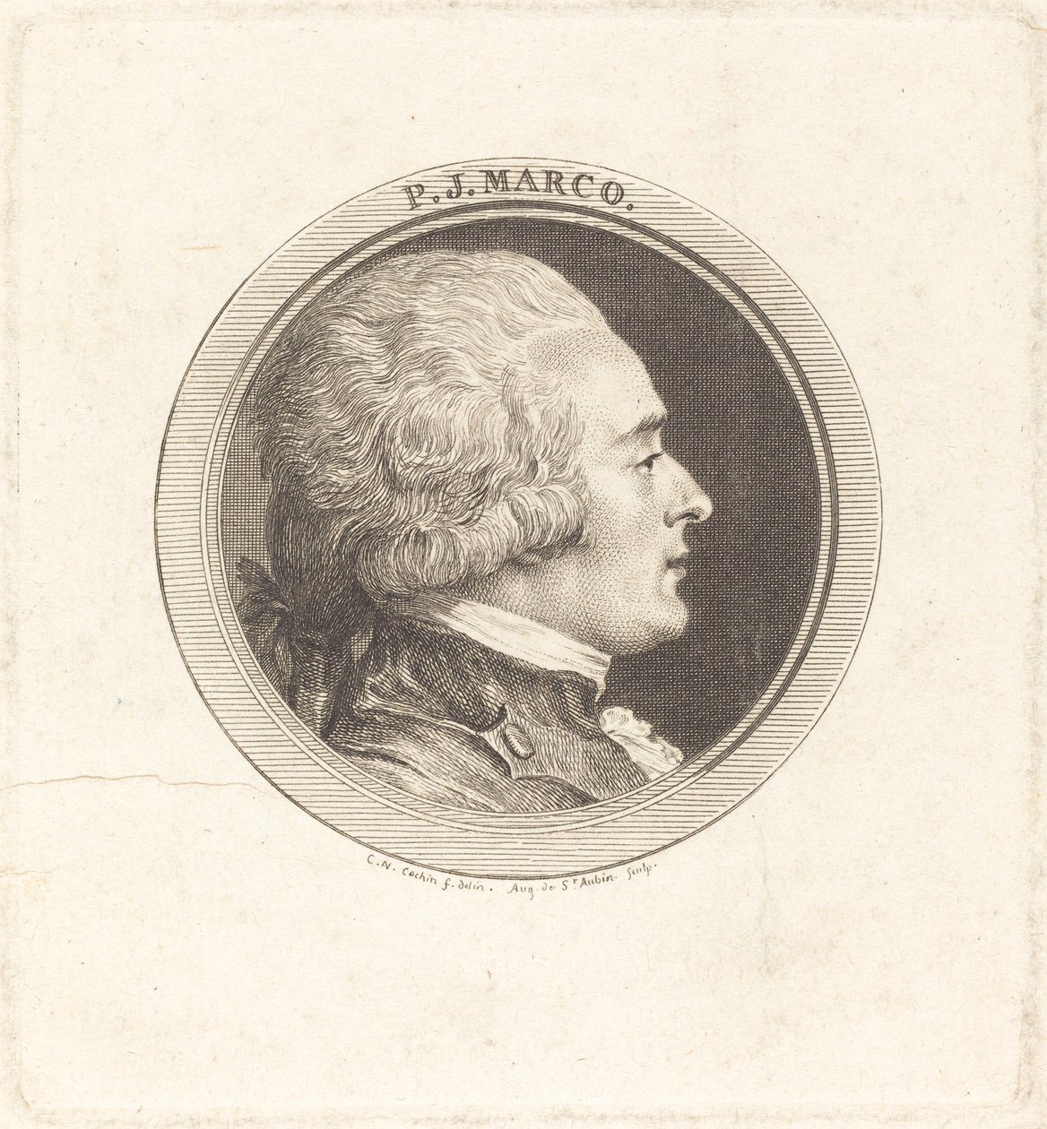 P.J. Marco von Augustin de Saint Aubin after Charles Nicolas Cochin II