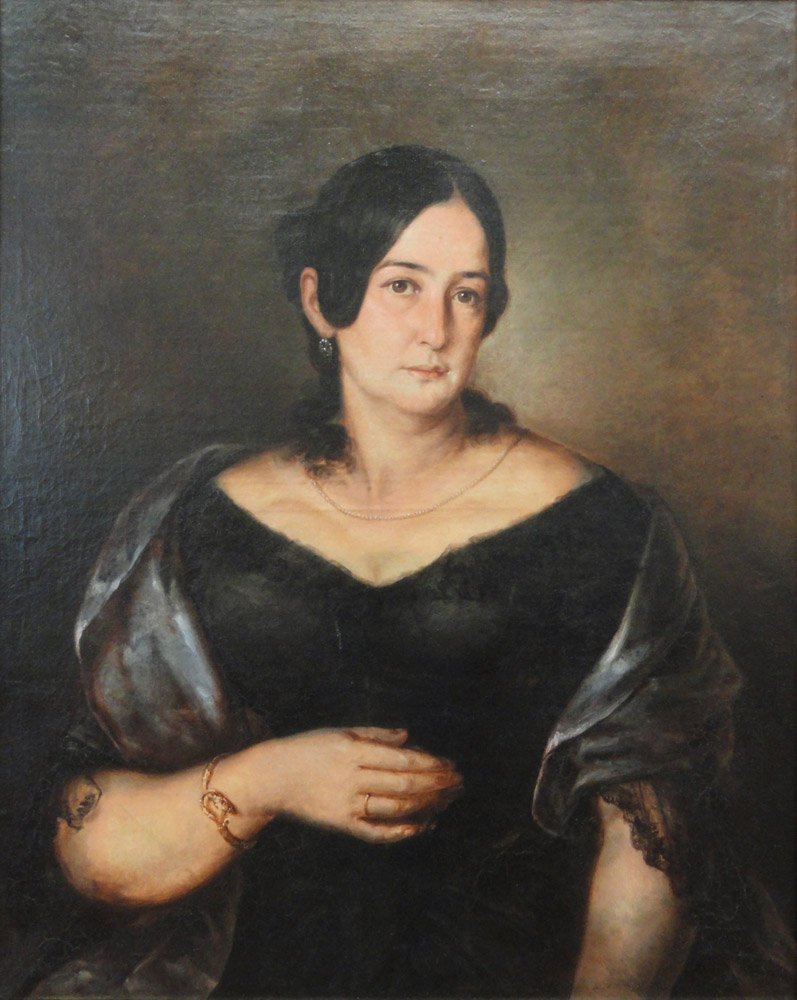 Porträt von Maria Luiza Panasco von Augusto Muller