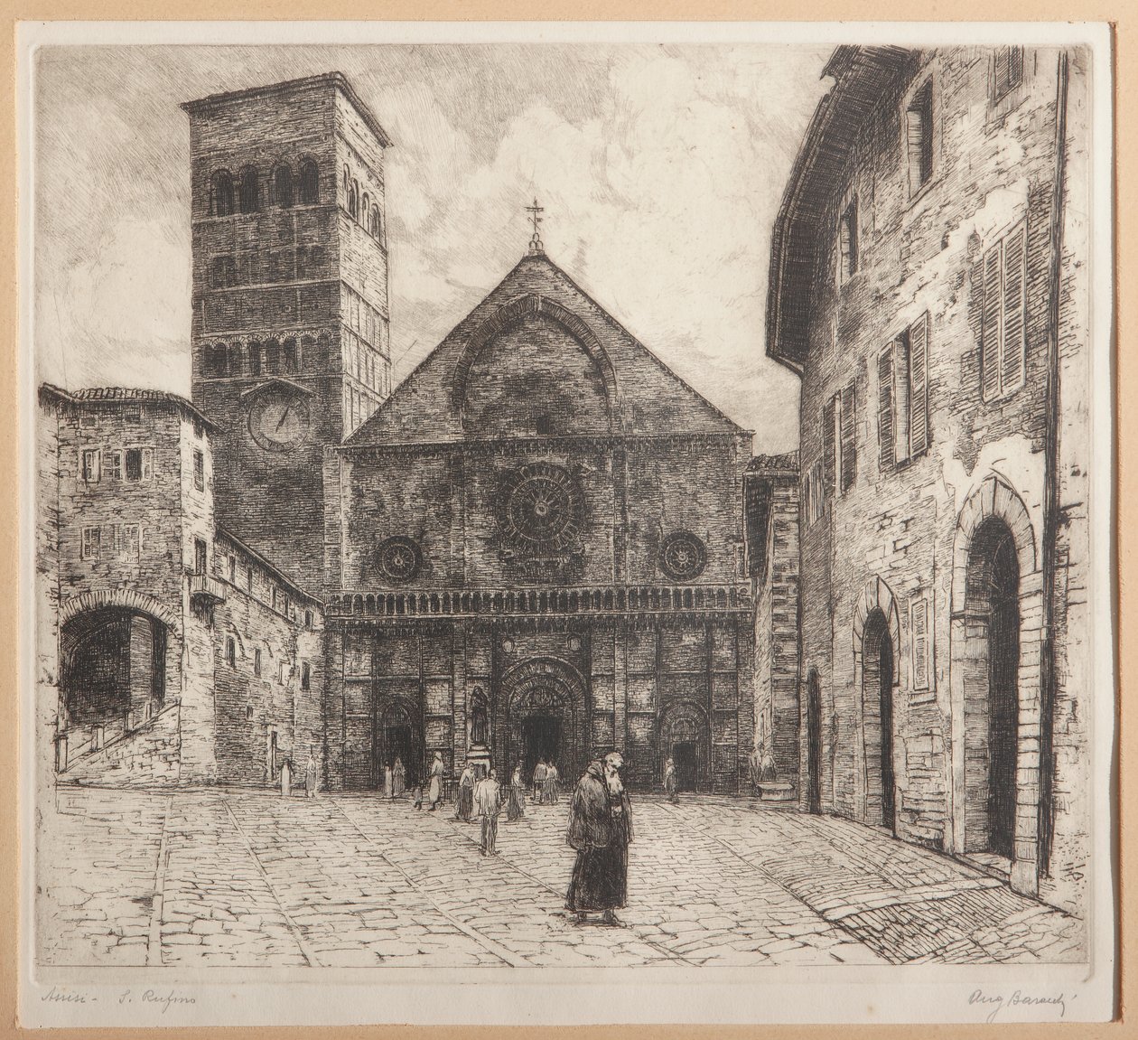 Assisi, S. Rufinus von Augusto Baracchi