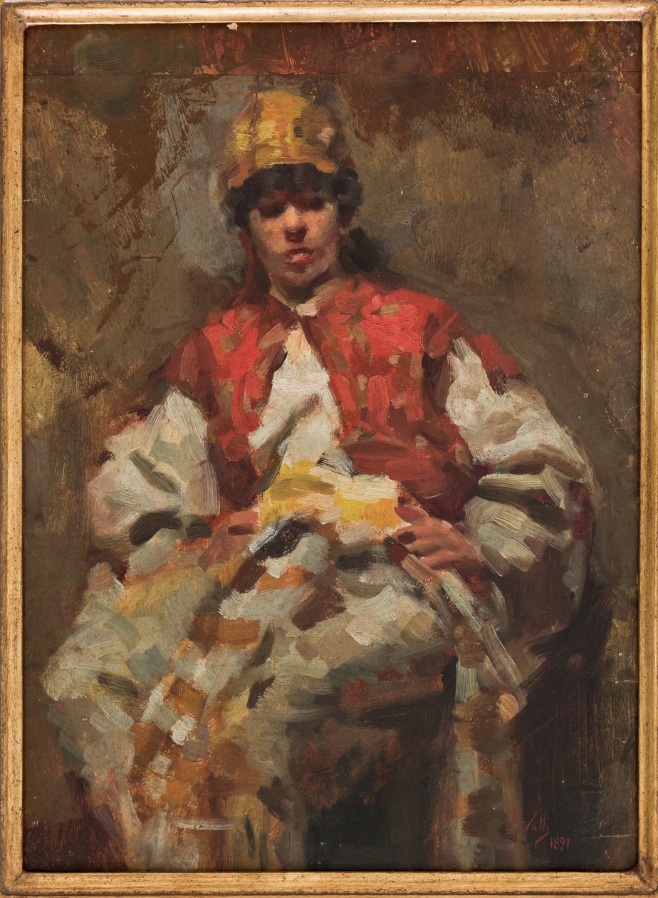 Weibliche Figur von Augusto Valli