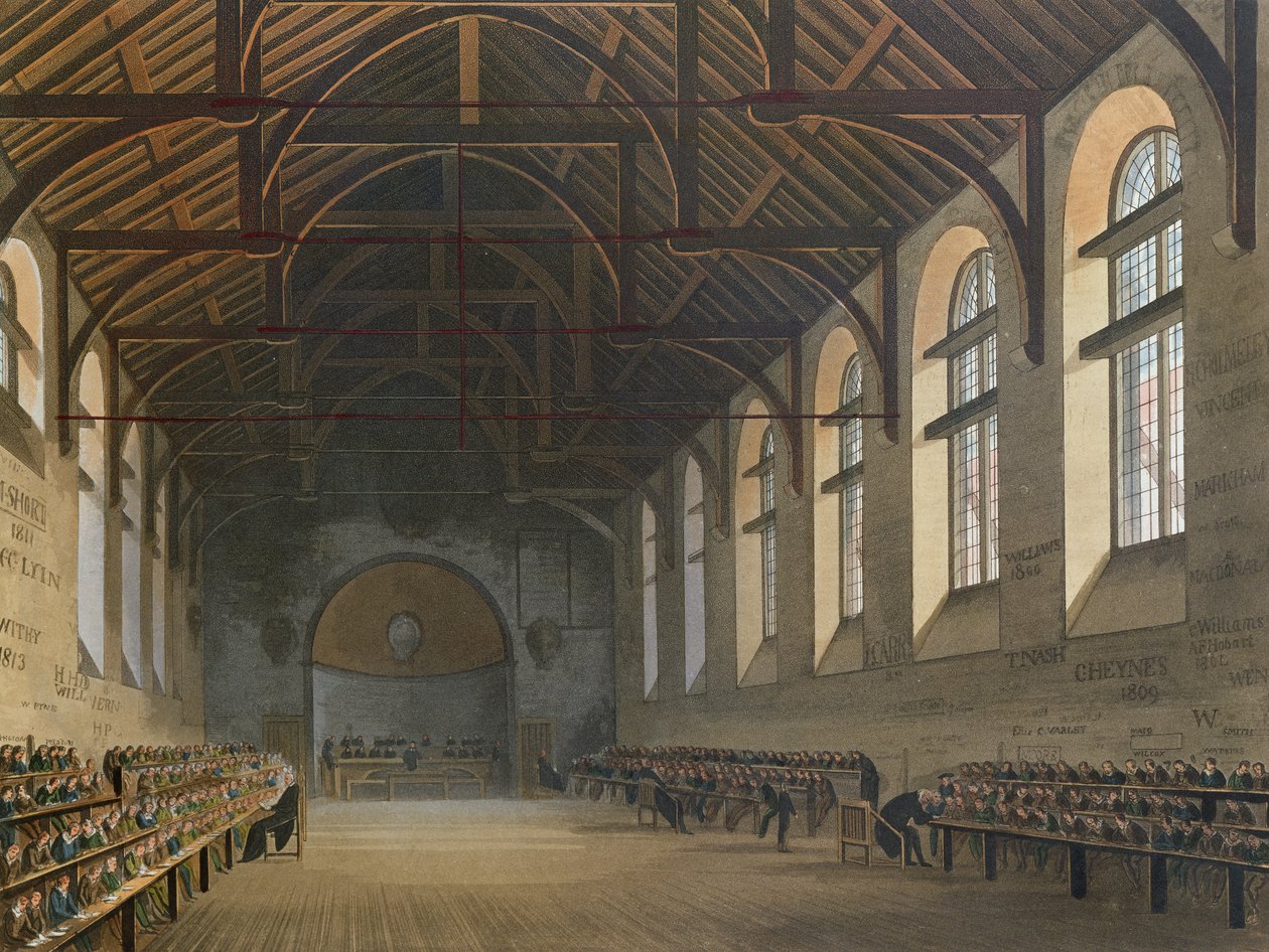 Westminster Schulzimmer, aus 