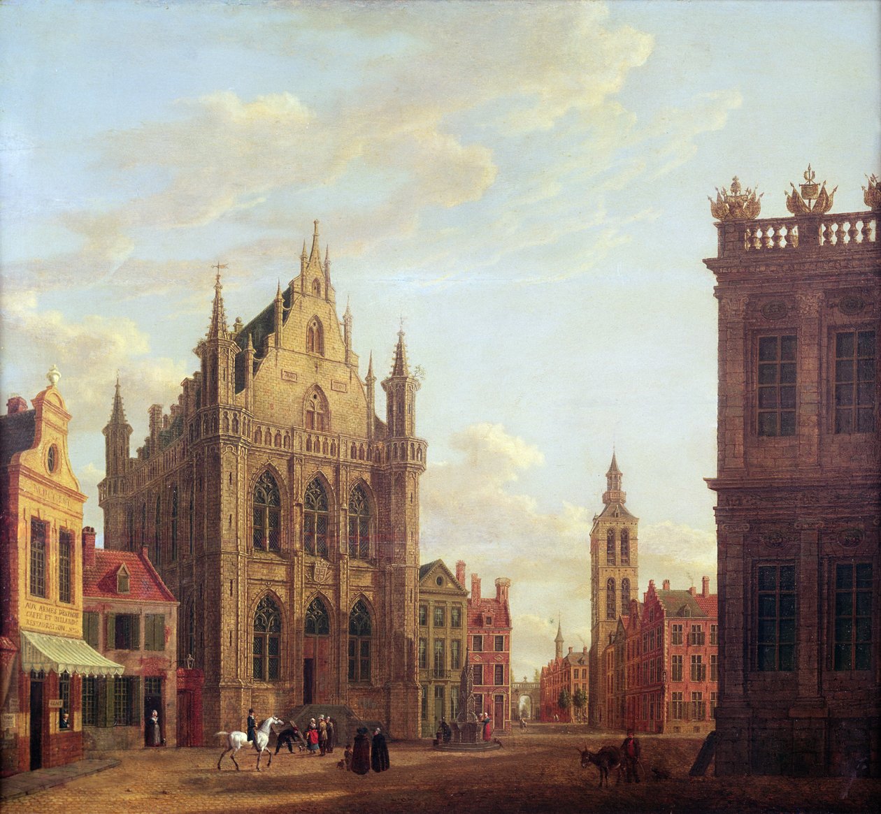 Brügge, 1824 von Augustus Wynantsz