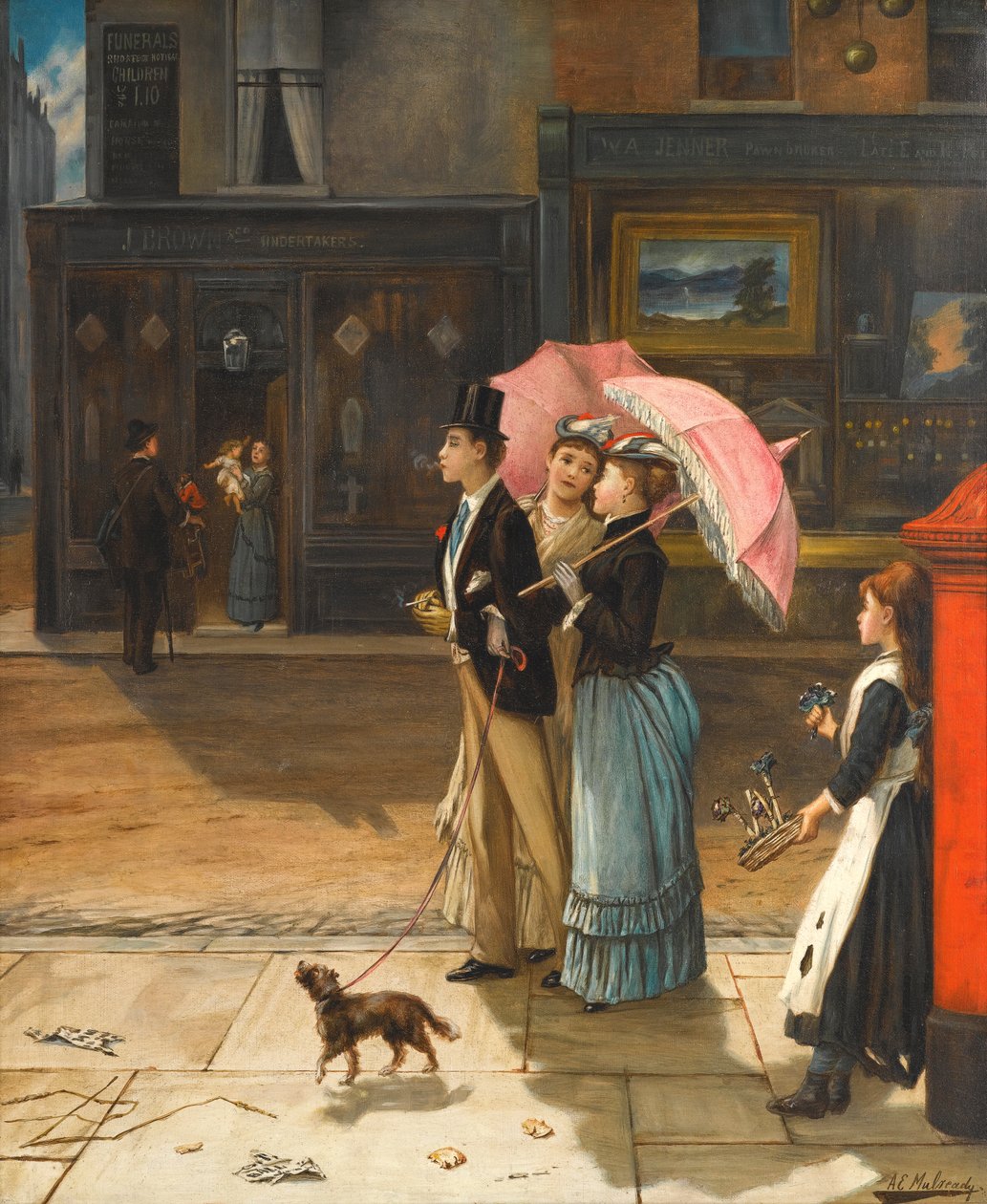 Unser gutmütiger Cousin von Augustus Edwin Mulready