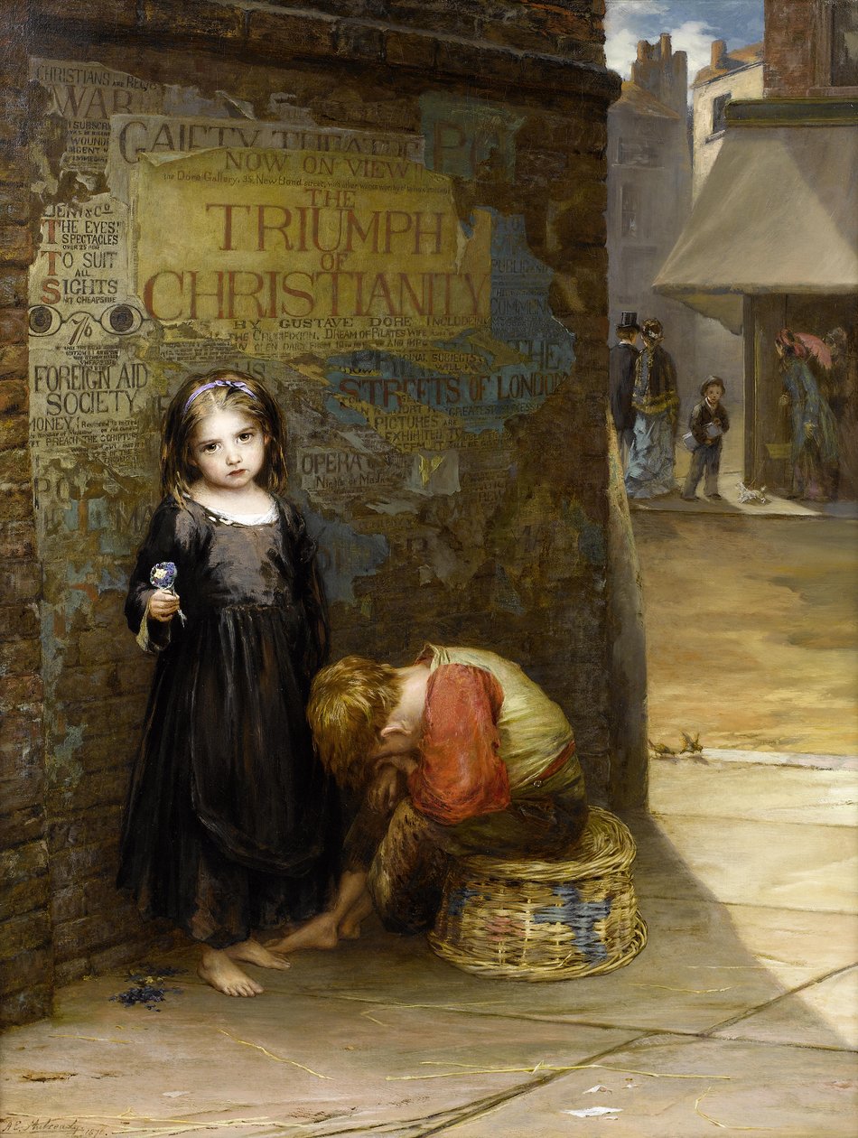 Vernachlässigt von Augustus Edwin Mulready