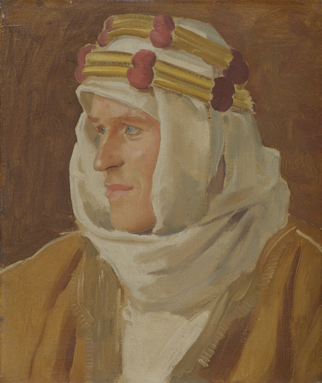 Col. Thomas Edward Lawrence (1888-1935) von Augustus John