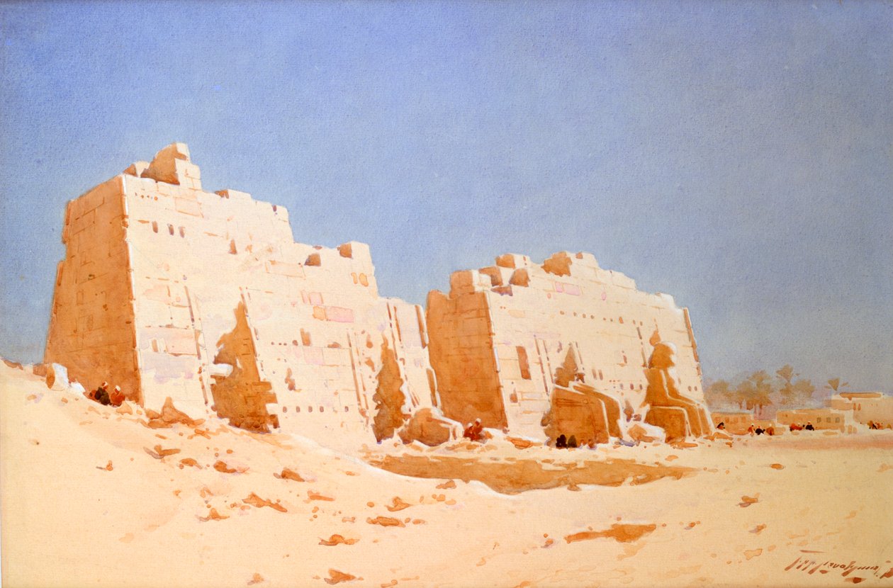Karnak, 1897-1930 von Augustus Osborne Lamplough