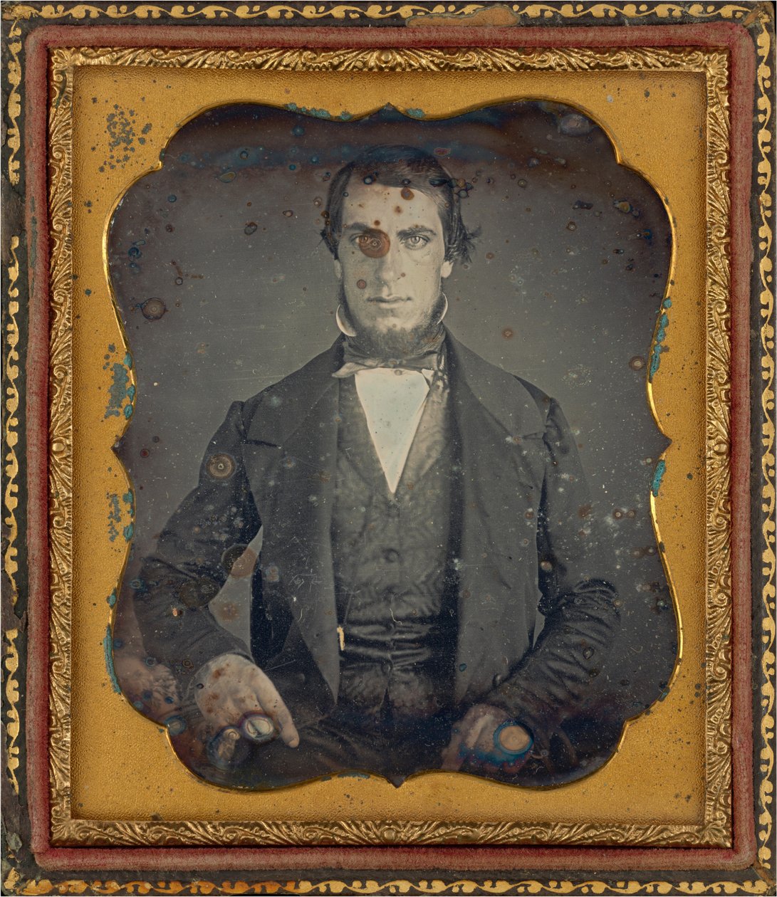 Porträt eines Mannes, ca. 1845 von Augustus Washington