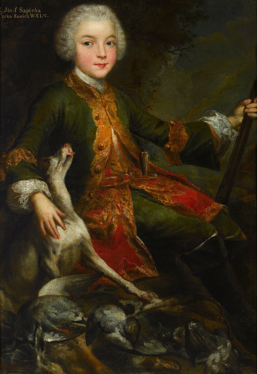 Porträt von Józef Sapieha von Augustyn Mirys