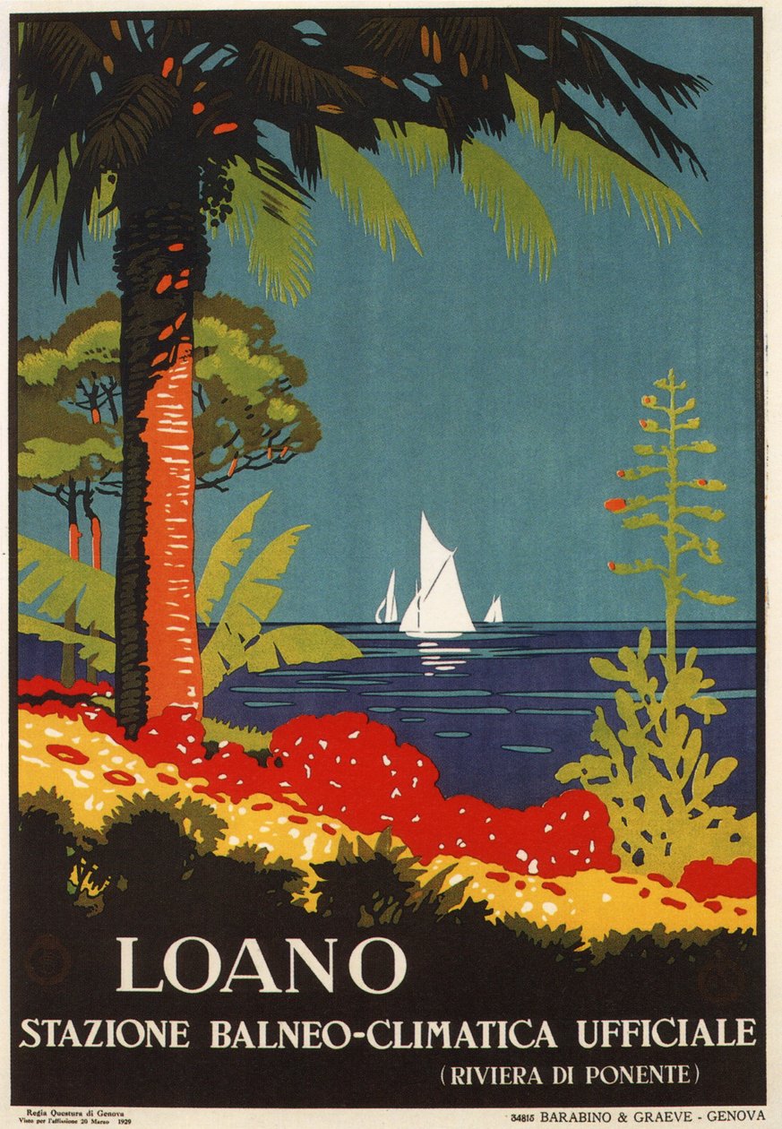 Loano, 1929 von Aurelio Craffonara