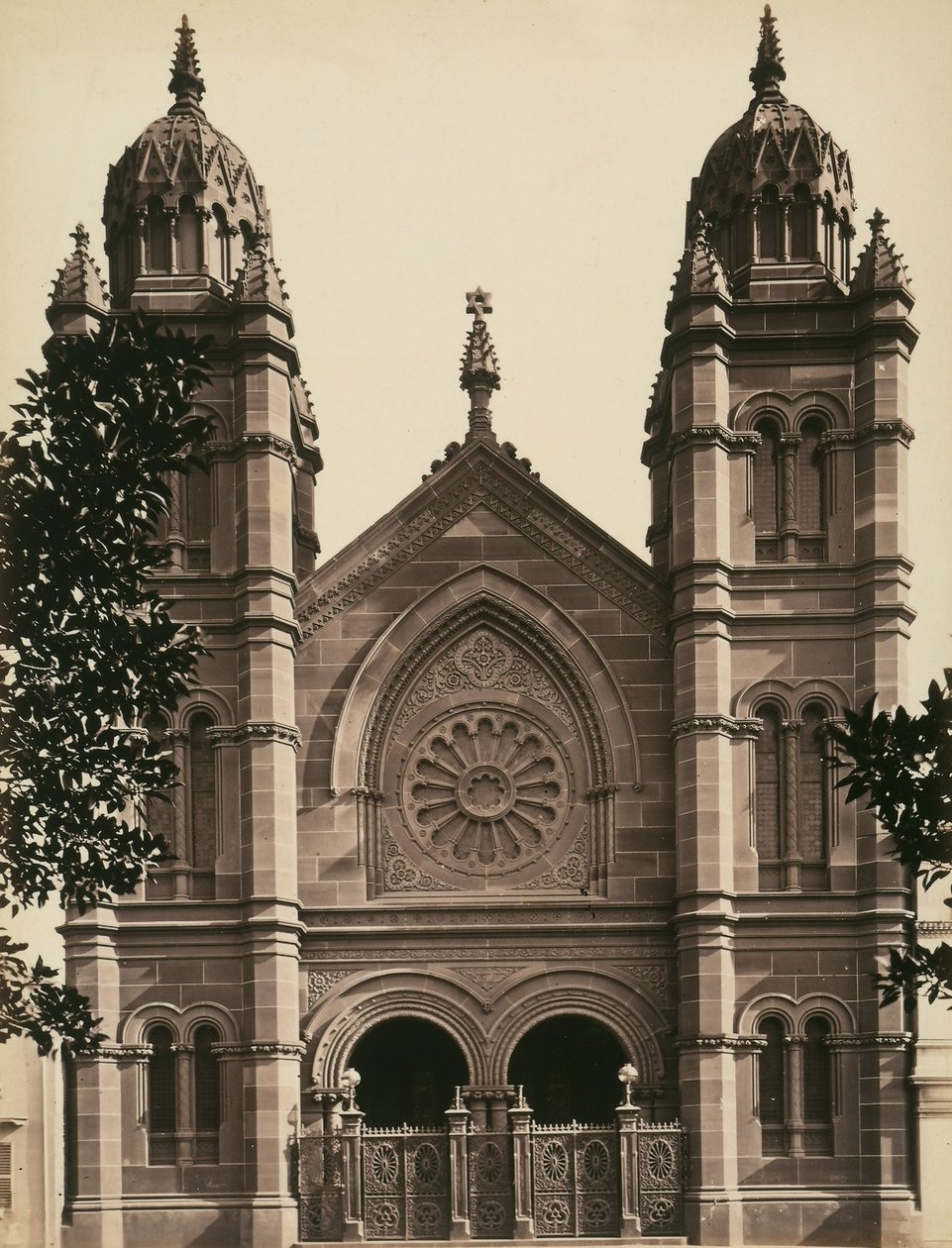 Fassade der Großen Synagoge von Sydney von Australian Photographer