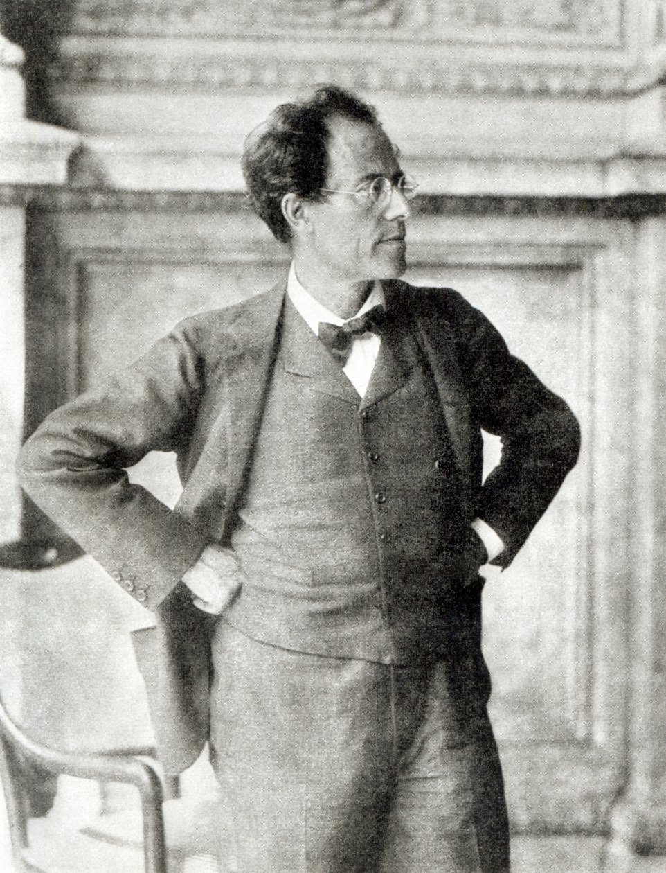 Porträt von Gustav Mahler, 1907 von Austrian Photographer
