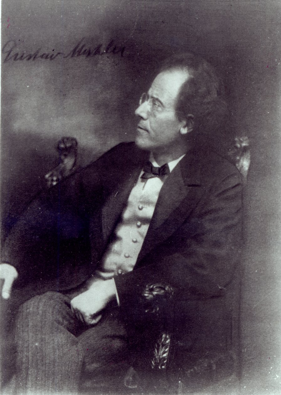 Porträt von Gustav Mahler, ca. 1907 von Austrian Photographer