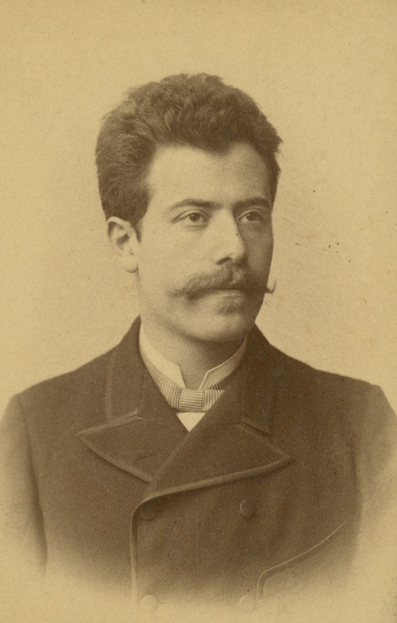 Gustav Mahler, 1884 von Austrian Photographer