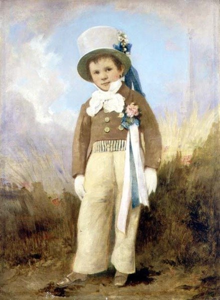 Porträt eines Jungen von Austrian School