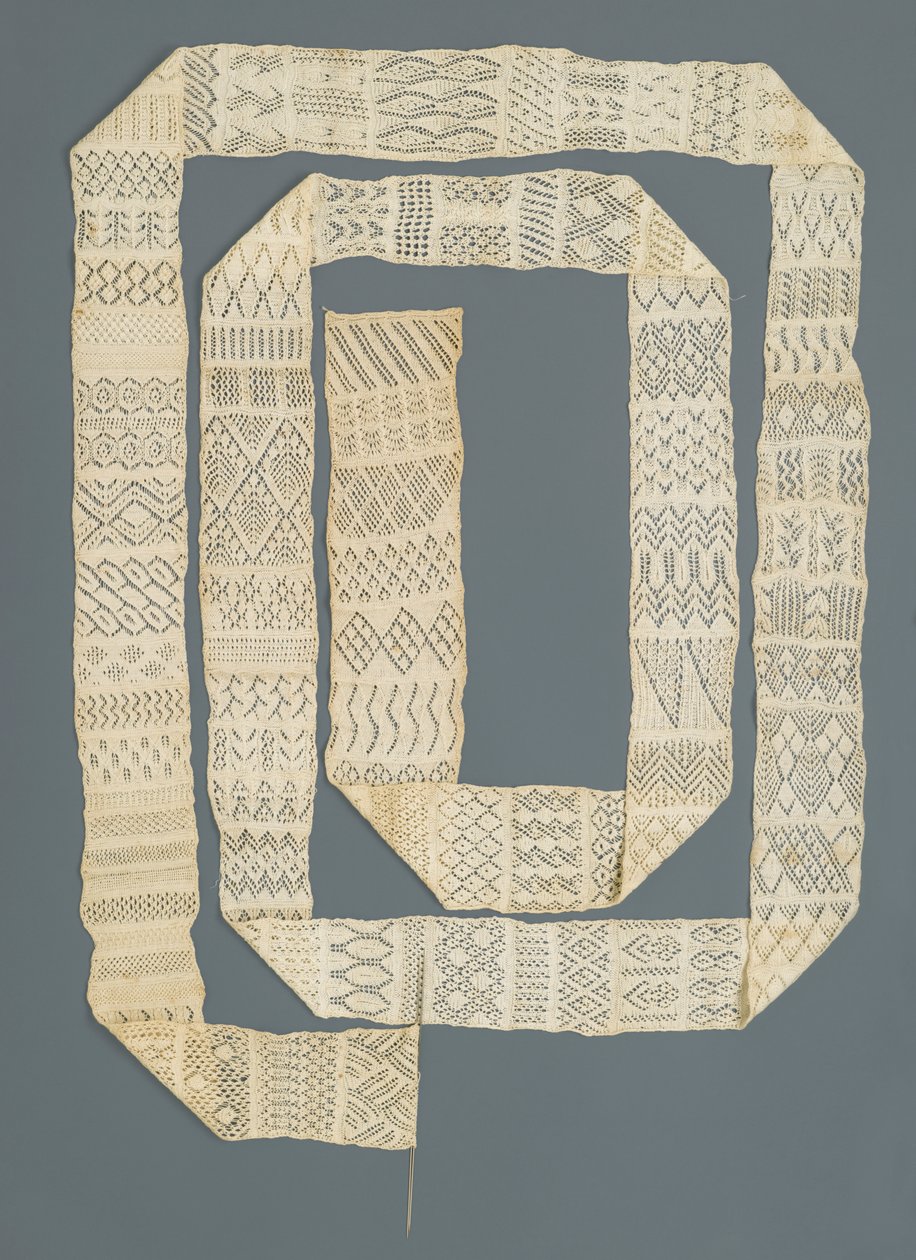 Gestricktes Muster (Baumwolle) von Austrian School Austrian School