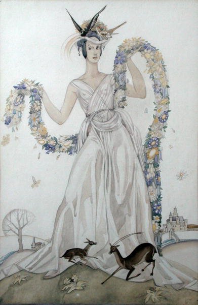 Frühling von Averil Mary Burleigh