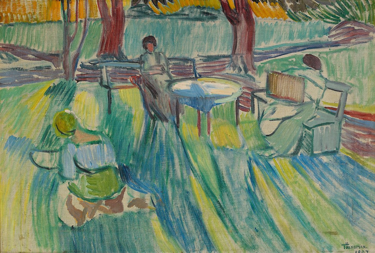 Im Garten von Axel Törneman
