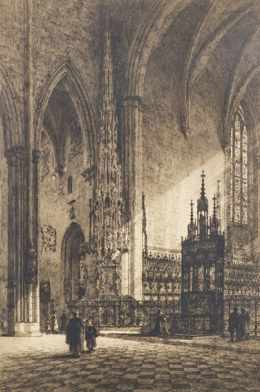 Ulm Münster, ca. 1902 von Axel Haig