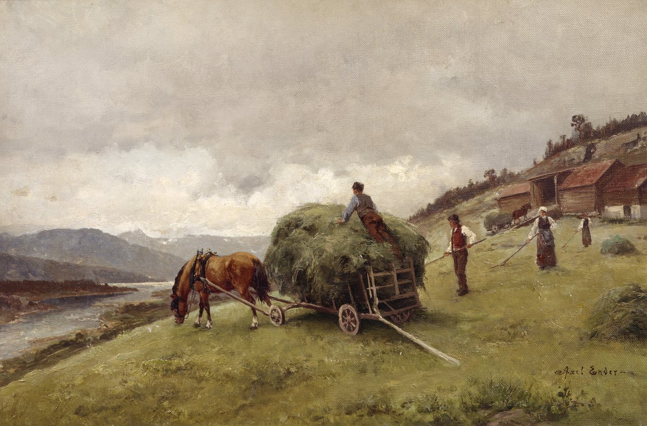 Heu fahren von Axel Hjalmar Ender