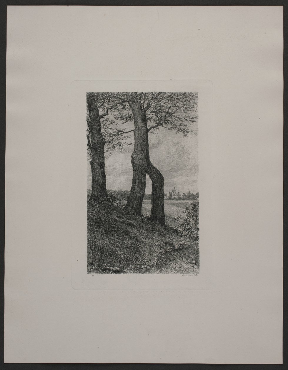 Egnen ved Fredensborg von Axel Holm