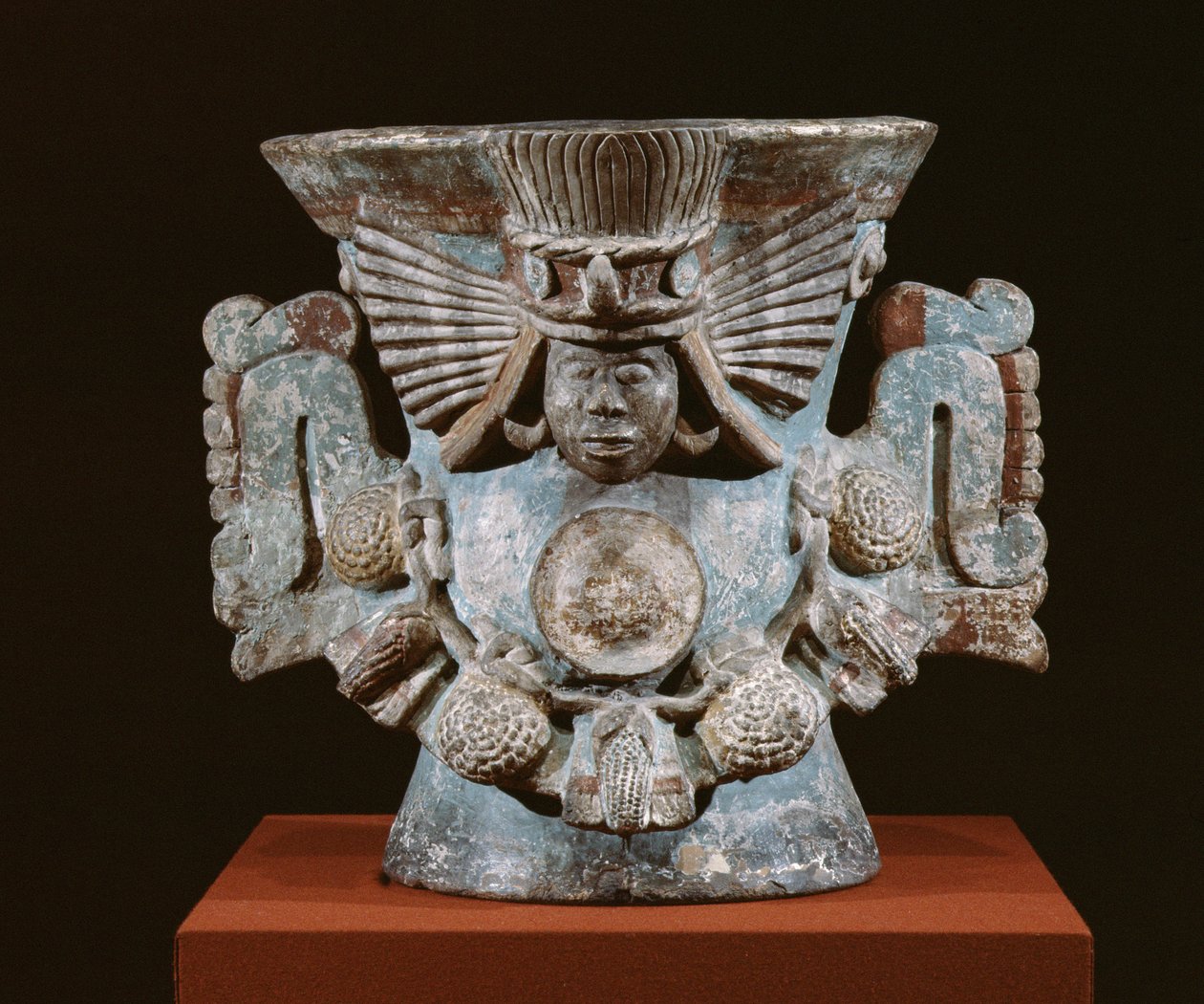 Xilonen, Göttin des Maises und des Wassers von Aztec