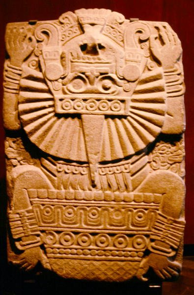 Gott der Himmelskörper von Aztec