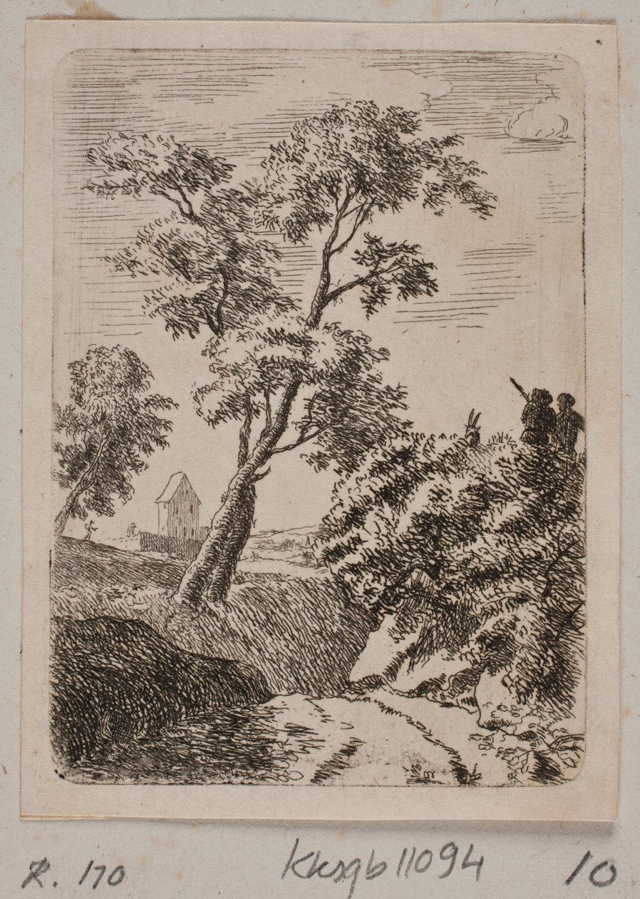Eine Landschaft von B. Flügge