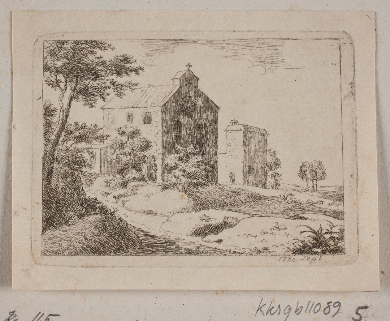 Klostergebäude von B. Flügge