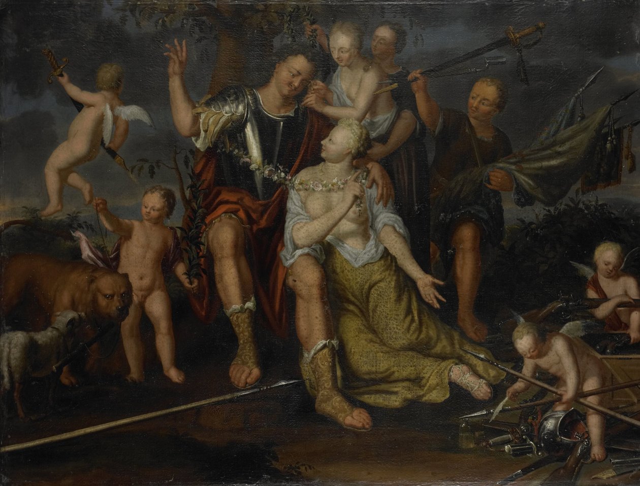 Allegorie des Friedens von B. van Kessel