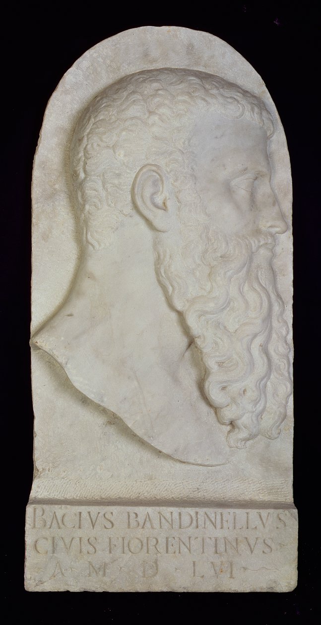 Selbstporträt, 1556 von Baccio Bandinelli