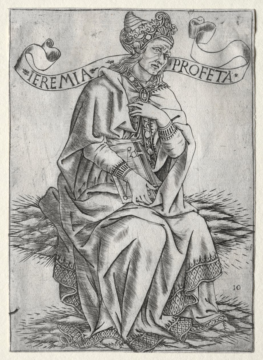 Die Propheten: Jeremia von Baccio Baldini
