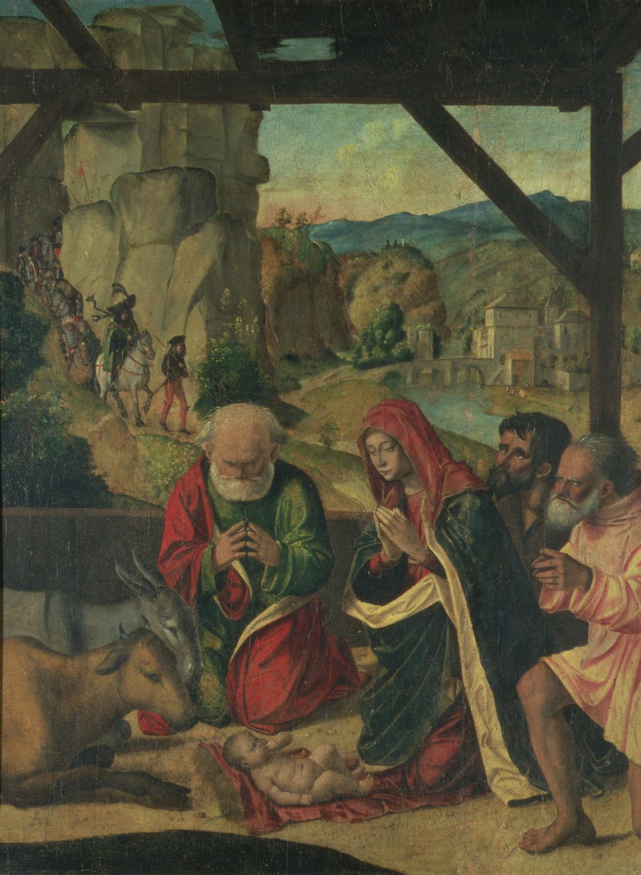 Geburt Christi von Baldassare di Matteo Carrari