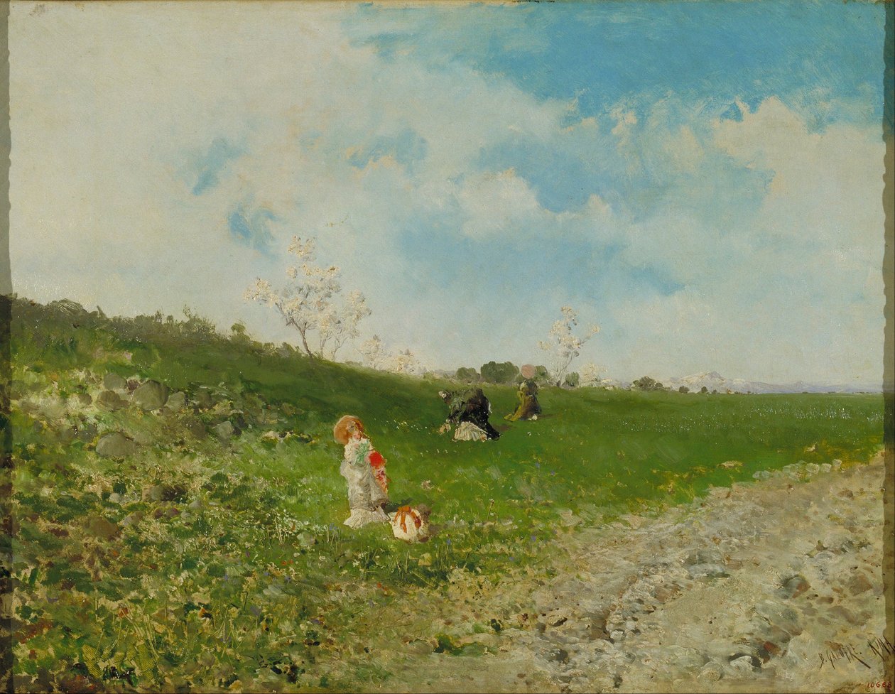 Frühling in Rom von Baldomer Galofre