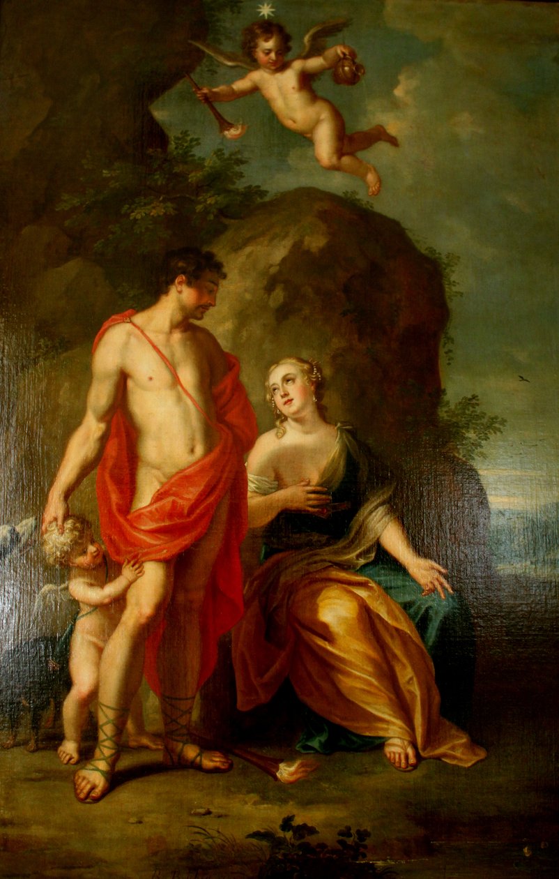 Venus und Adonis von Balthasar Beschey