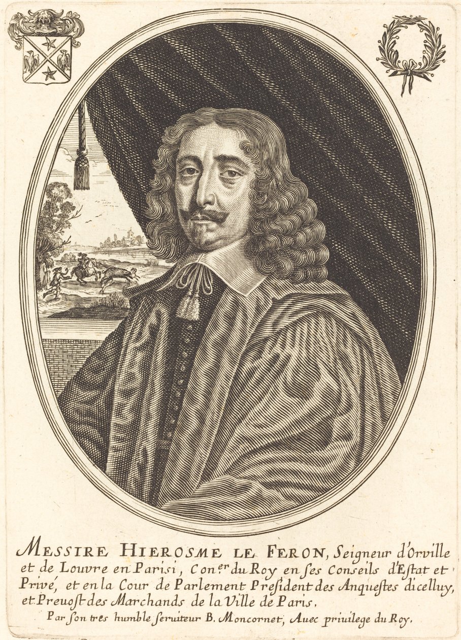 Jean Le Feron von Balthasar Moncornet