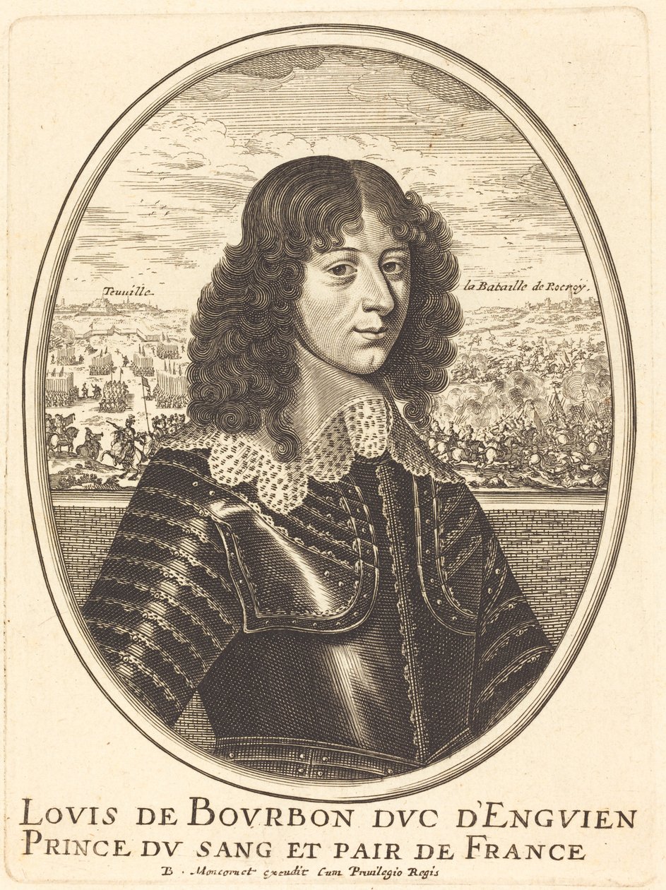 Louis II de Bourbon-Condé von Balthasar Moncornet