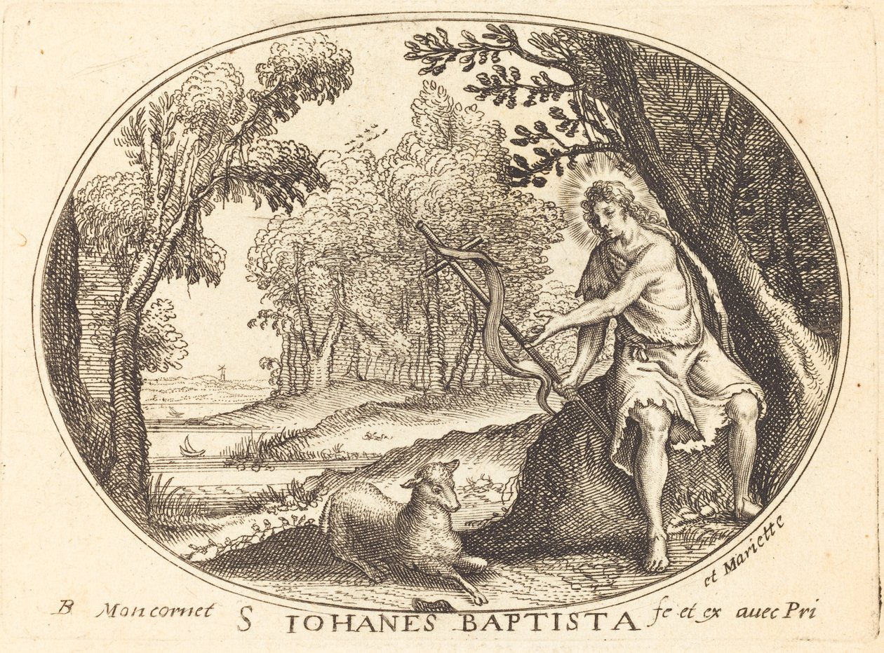 Heiliger Johannes der Täufer von Balthasar Moncornet