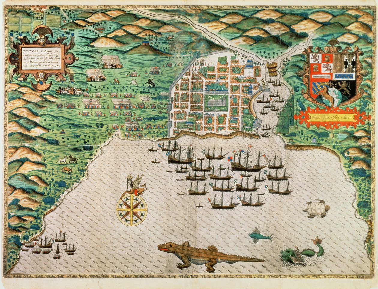 Santiago, Kap Verde von Baptista Boazio