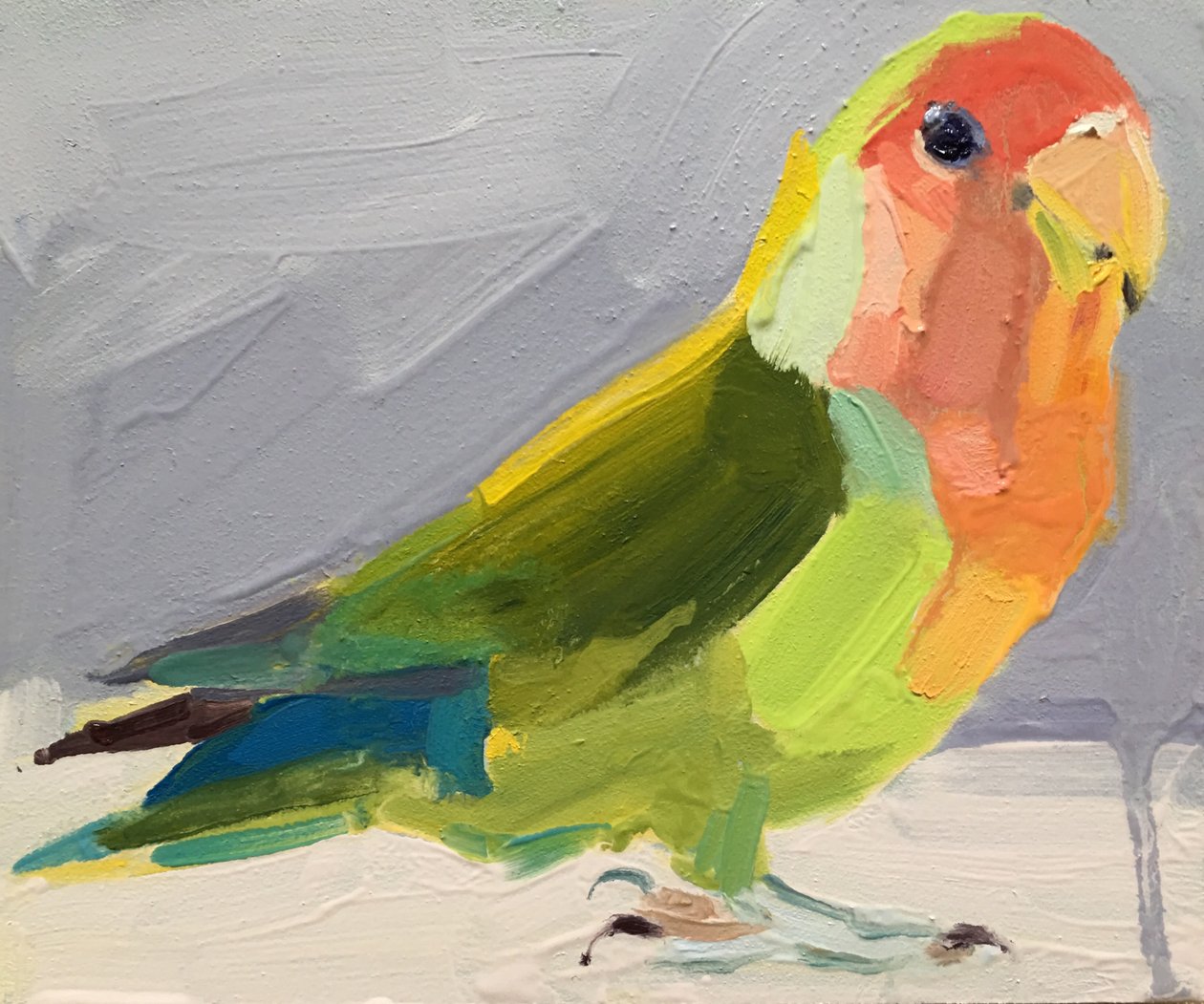 Liebesvogel, 2017 von Barbara Hoogeweegen