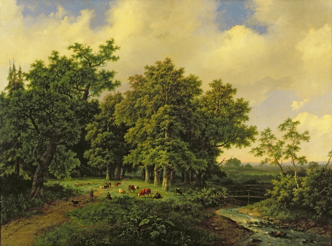 Landschaft von Barend Cornelis Koekkoek