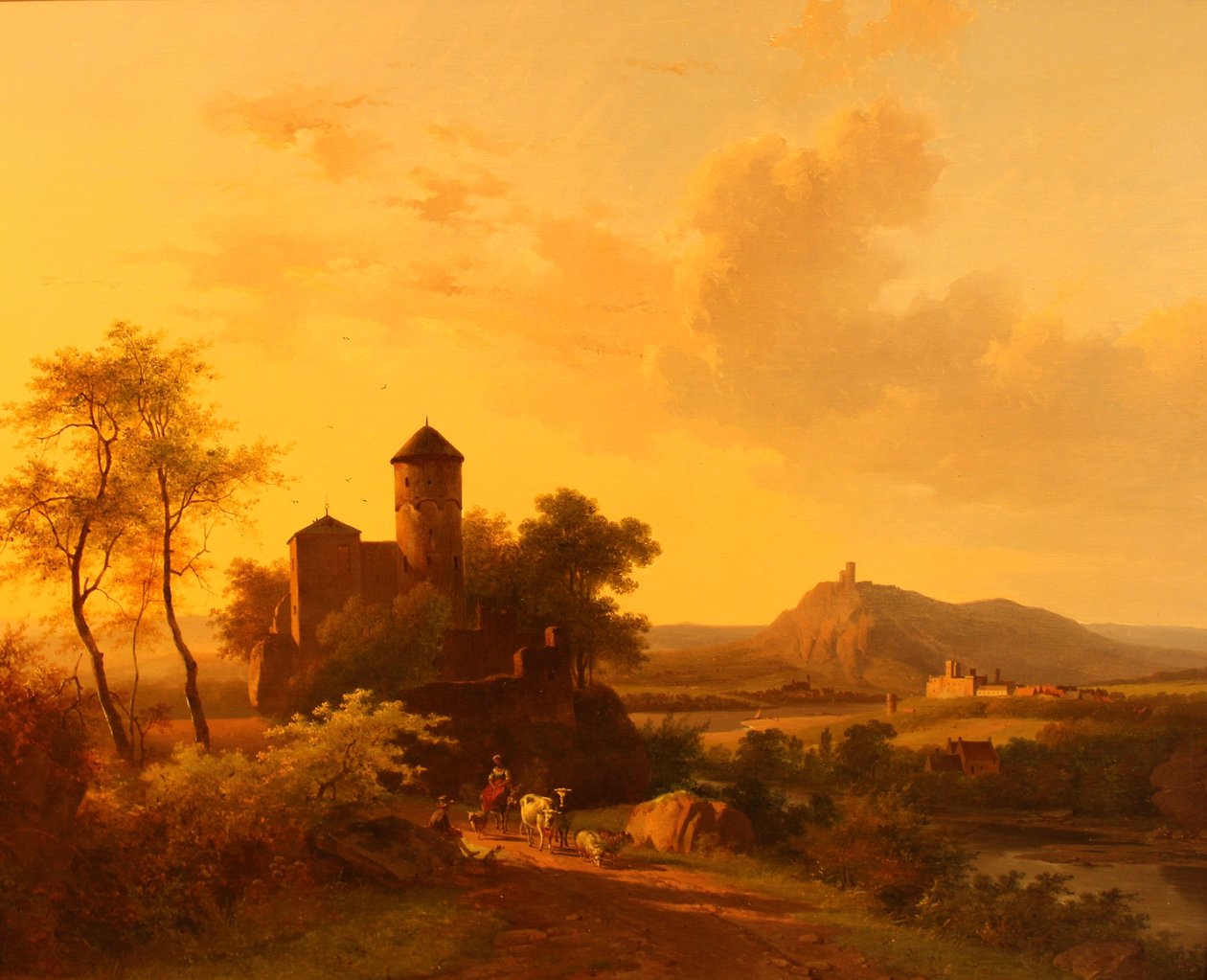 Morgen in Thüringen von Barend Cornelis Koekkoek