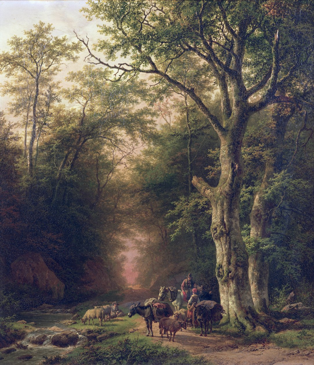 Unbekanntes Bild von Barend Cornelis Koekkoek