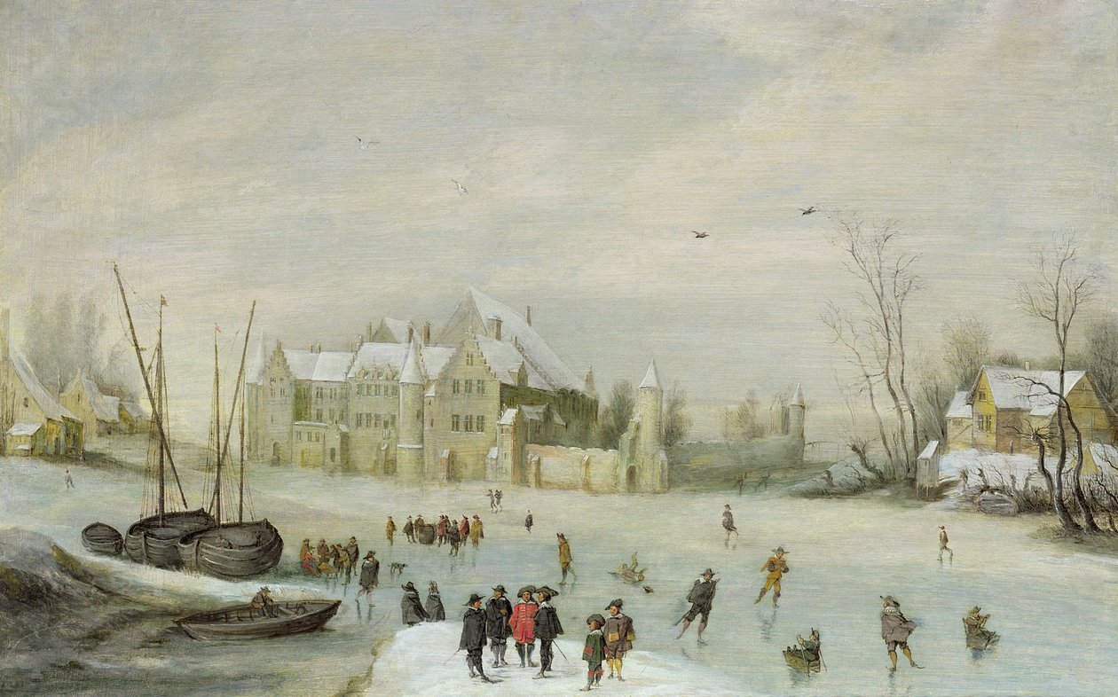 Winterlandschaft von Barent Avercamp